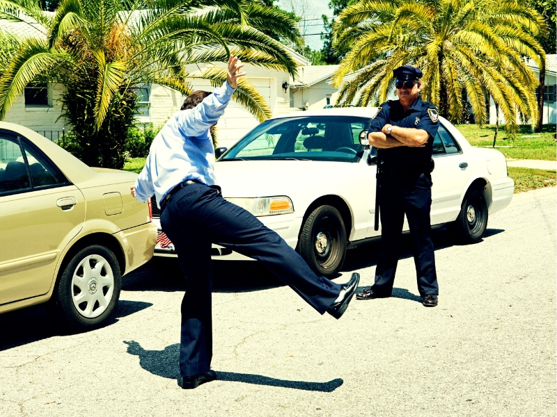 Traffic Stop - Sobriety Test