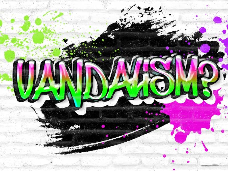 Illustration of Vandalism