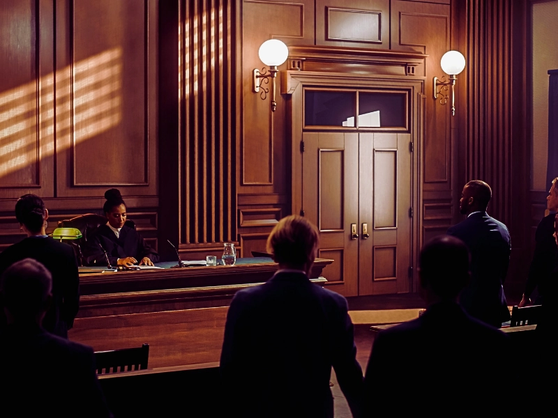 Court of Justice Trial. Pre-Trial Motions Hearing